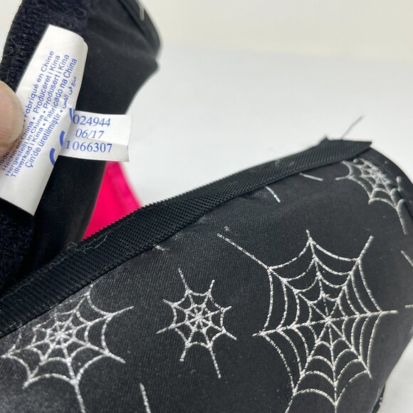 Retired 1pc Build a Bear 2017 Pink Black Witch Halloween Costume BABW Goth - Picture 4 of 5